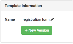 Form version update